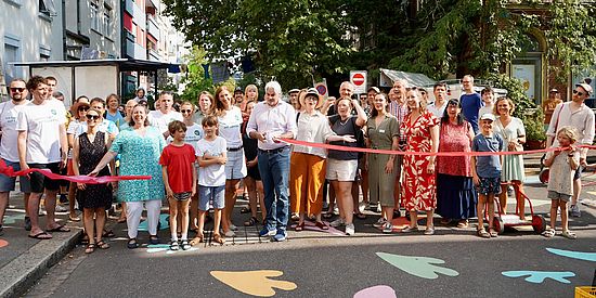 Eröffnung Superblock St. Johann 